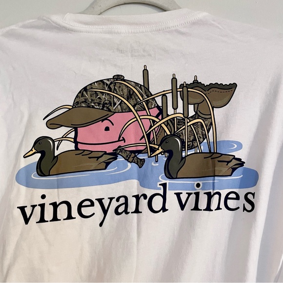 Vineyard Vines white long sleeve shirt - Picture 8 of 11